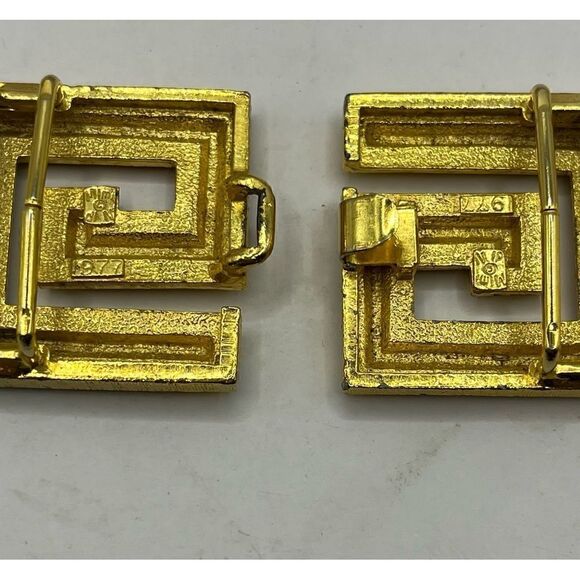 Rare 1997 Mimi Di N, VTG double G gold tone belt buckle - Picture 5 of 5